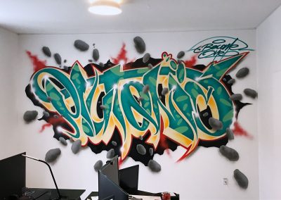 Graffiti kunst i SEO bureau